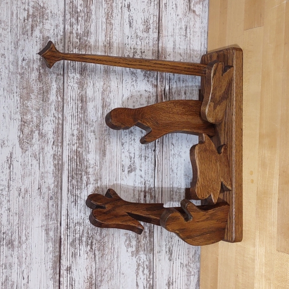 Primitive manger scene
